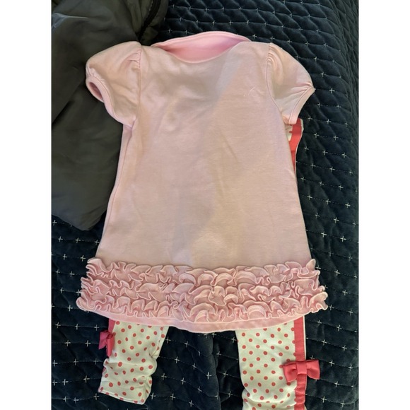 Disney Clothing 18 Mos Minnie Mouse Long Sleeve Disney Store Fleece Dots - Picture 10 of 15